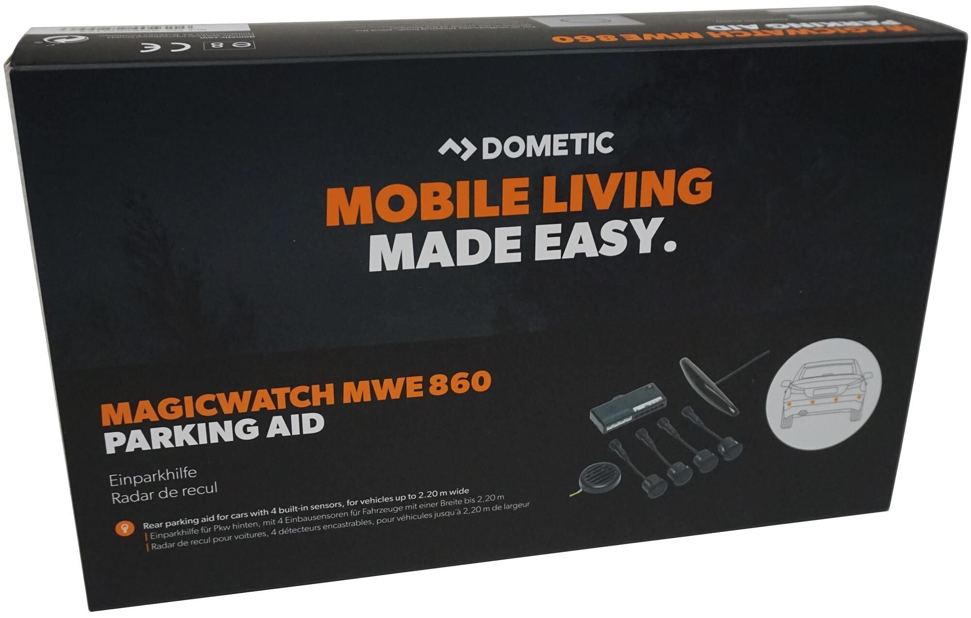 Dometic parkeerhulp magicwatch mwe 860 reversing alarm waeco mwe-860