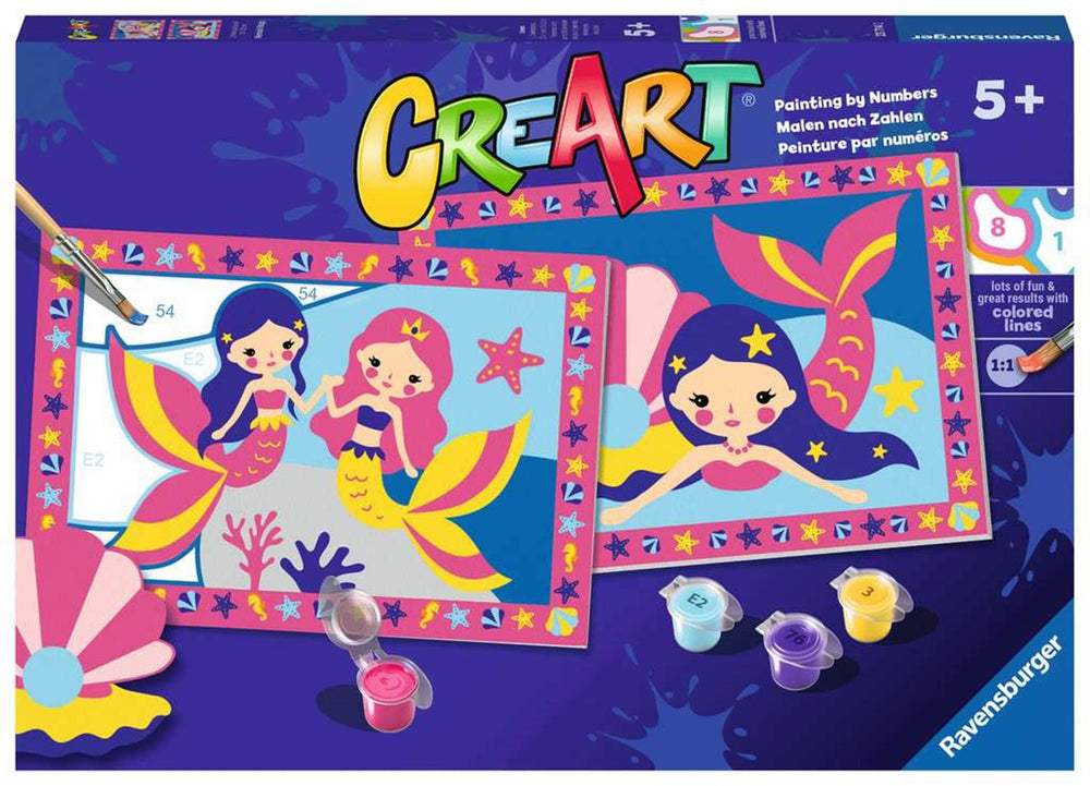 Ravensburger CreArt Paint by Numbers - Mermaid Magic