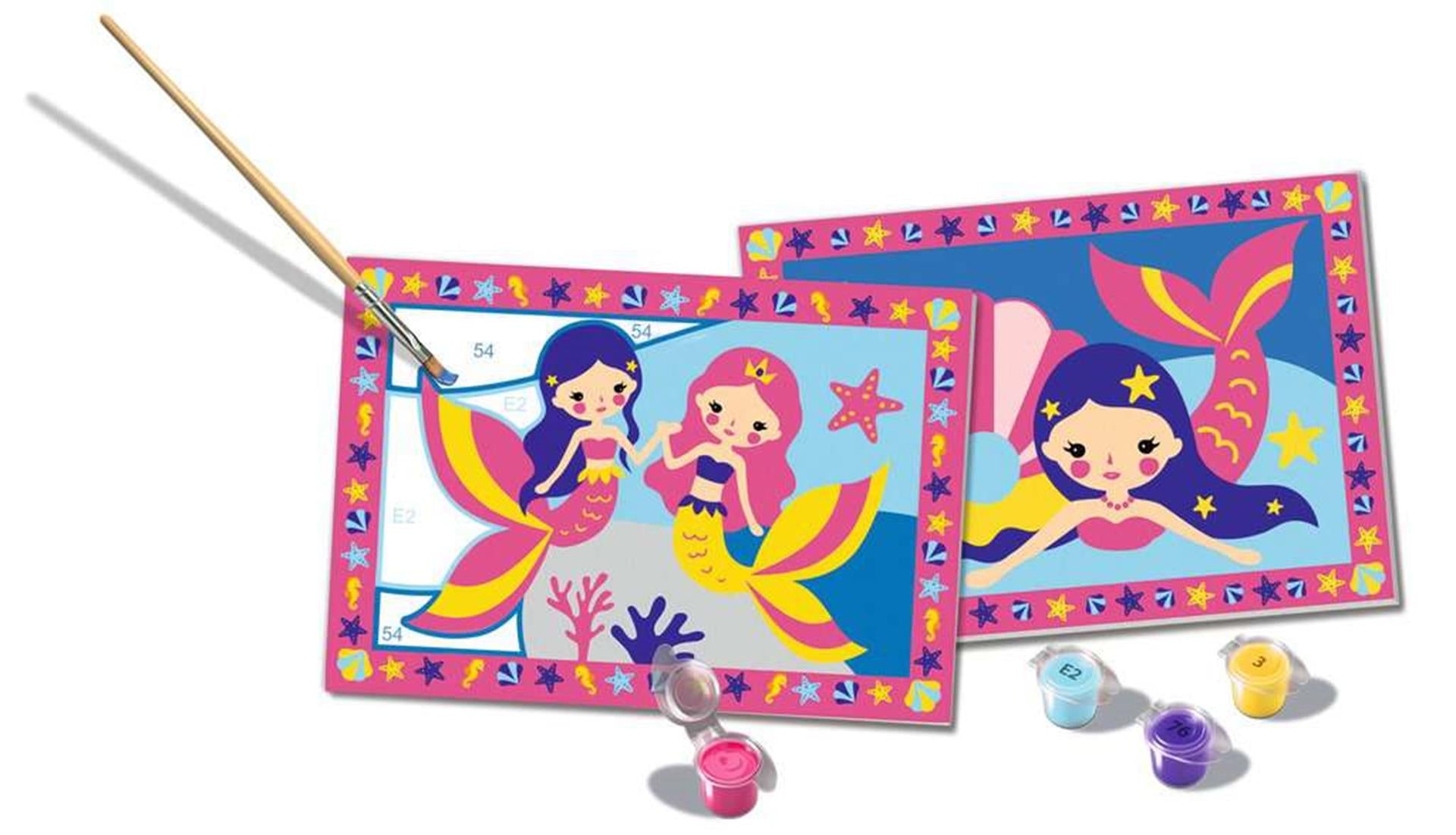 Ravensburger creart schilderen op nummer - zeemeermin magie