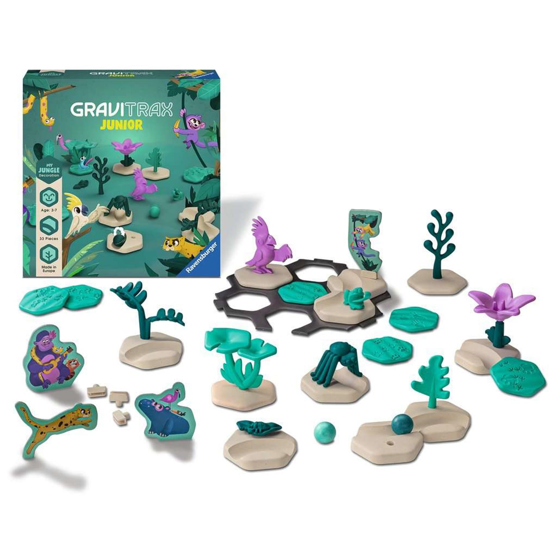 Ravensburger gravitrax junior uitbreidingsset jungle