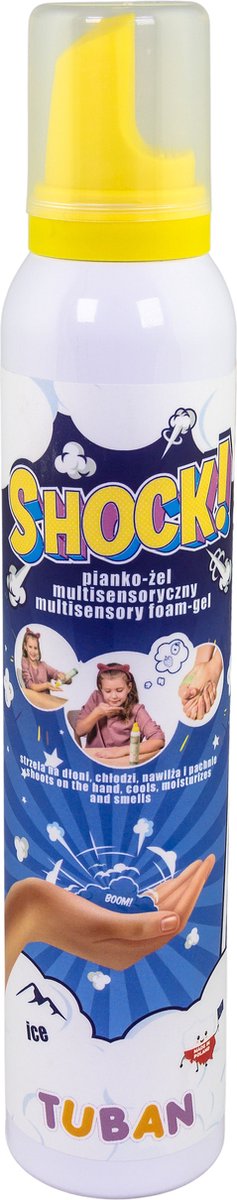 Tuban shock! multisensory foam-gel 200 ml ice