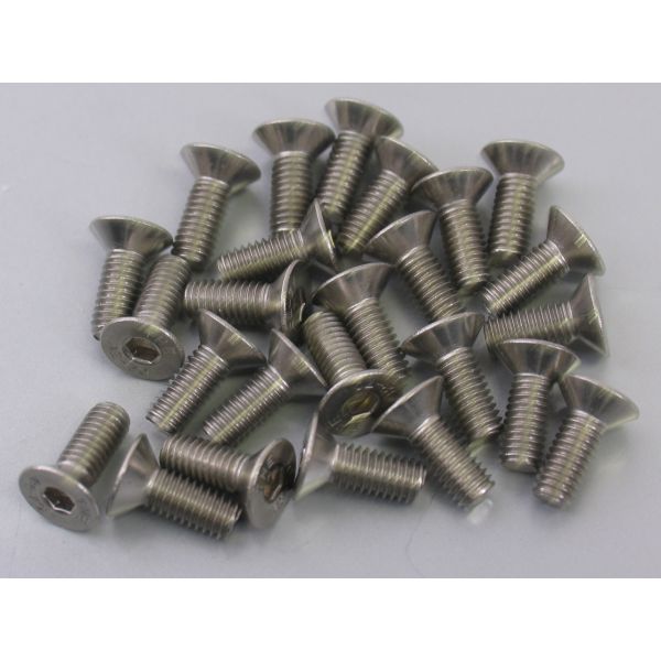Bofix inbusbout m6x16 RVS met verzonken kop (25 stuks)