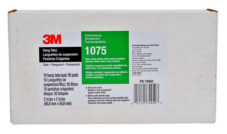 3m 1040297 - scotchpad hangtab 50st = 1 doosje) | 1 stuks
