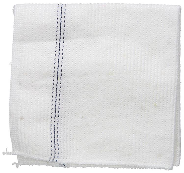 1000088 - schoteldoek gestikt 33x35cm | 25 stuks