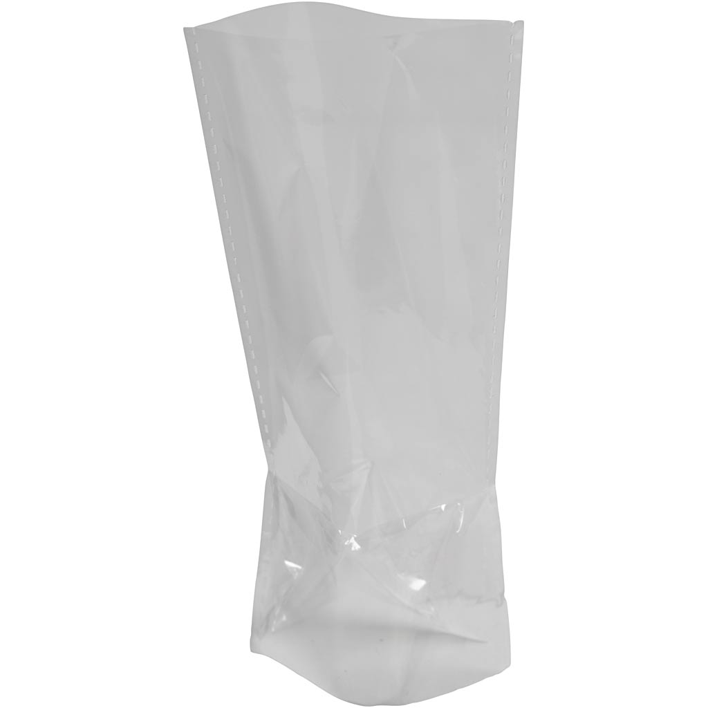 Cellofaan zak, h: 16 cm, afm 6,5x4,5 cm, 200 stuk 1 doos
