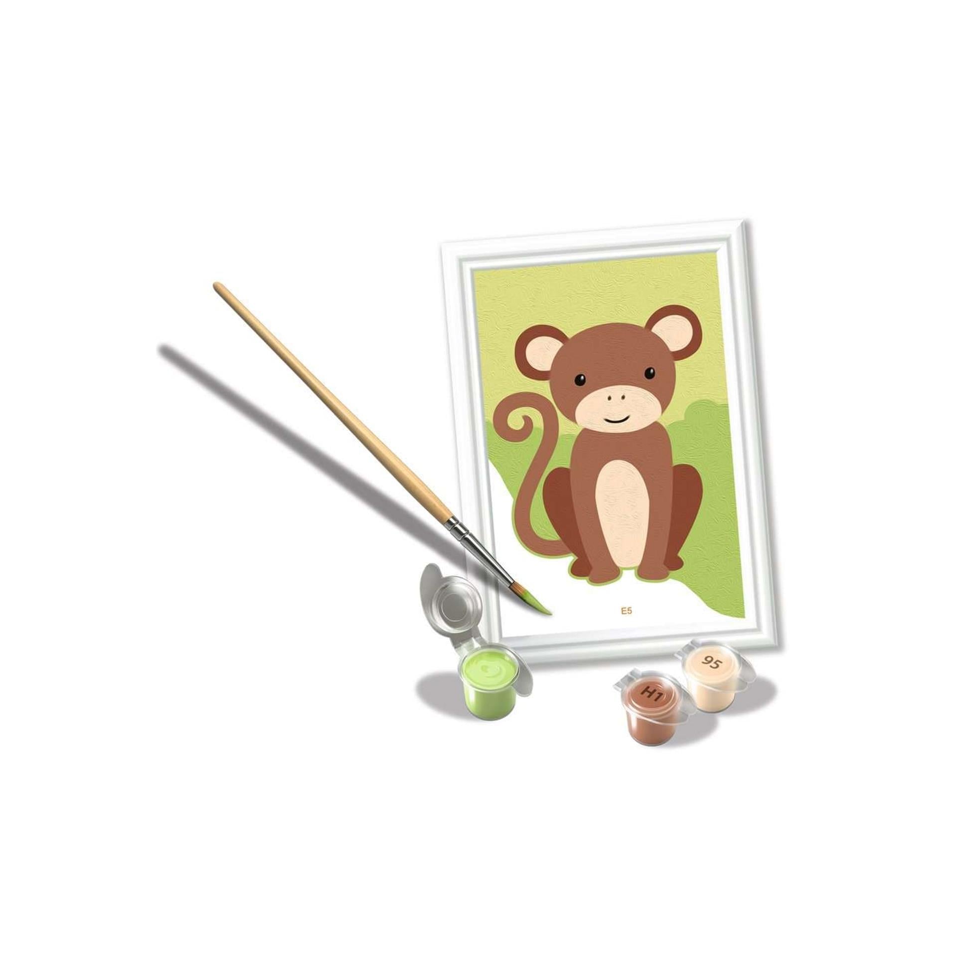 Ravensburger creart wild monkey