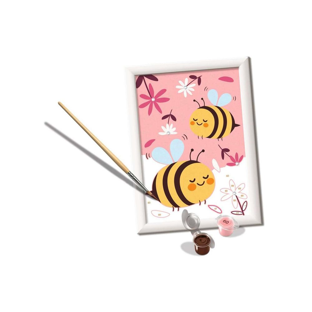 Ravensburger creart - happy bumblebees - schilderen op nummer