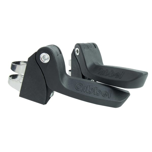 Widek b.v. voetsteunen qibbel junior 6+ (2 stuks) - zwart