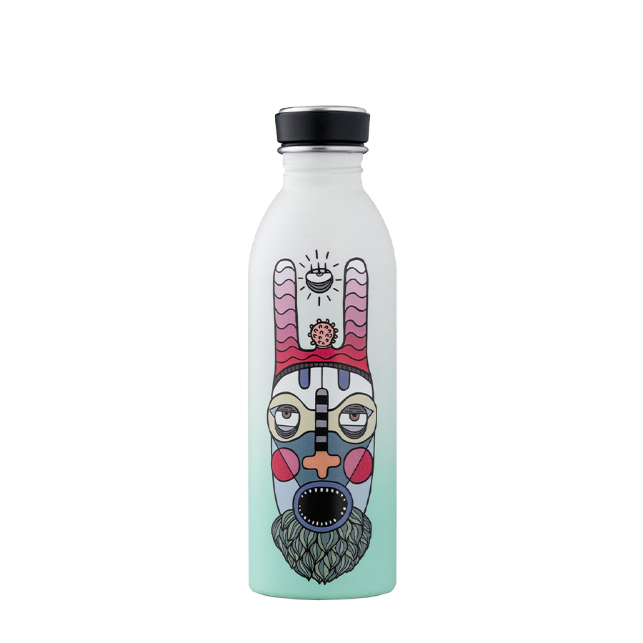 24 bottles drinkfles urban bottle elena salmistraro 500ml