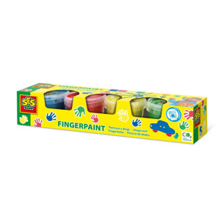 Ses finger paint primary colors, 4x110ml