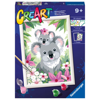 Ravensburger maakt schilderen op een aantal koala's