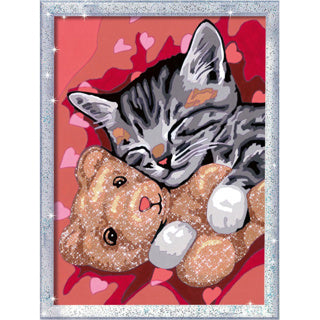 Ravensburger creart schilderen op nummer - vredige kitten