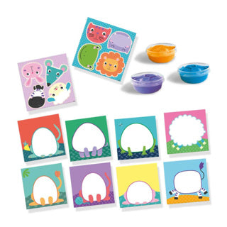 Ses mijn eerste vingerverf dieren