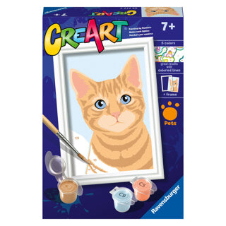 Ravensburger CreArt Paint by Numbers Red Cat