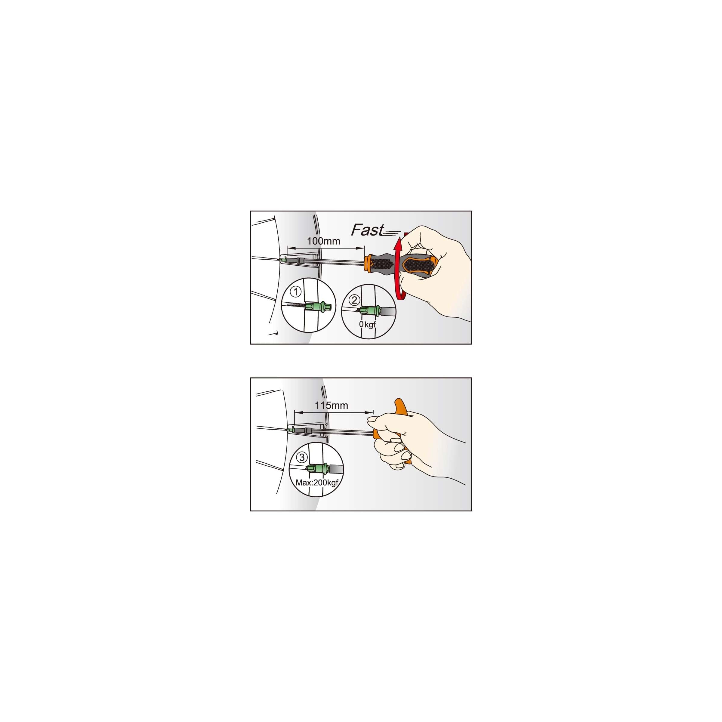 Clé à rayon IceToolz 12D7 pour 3.6mm