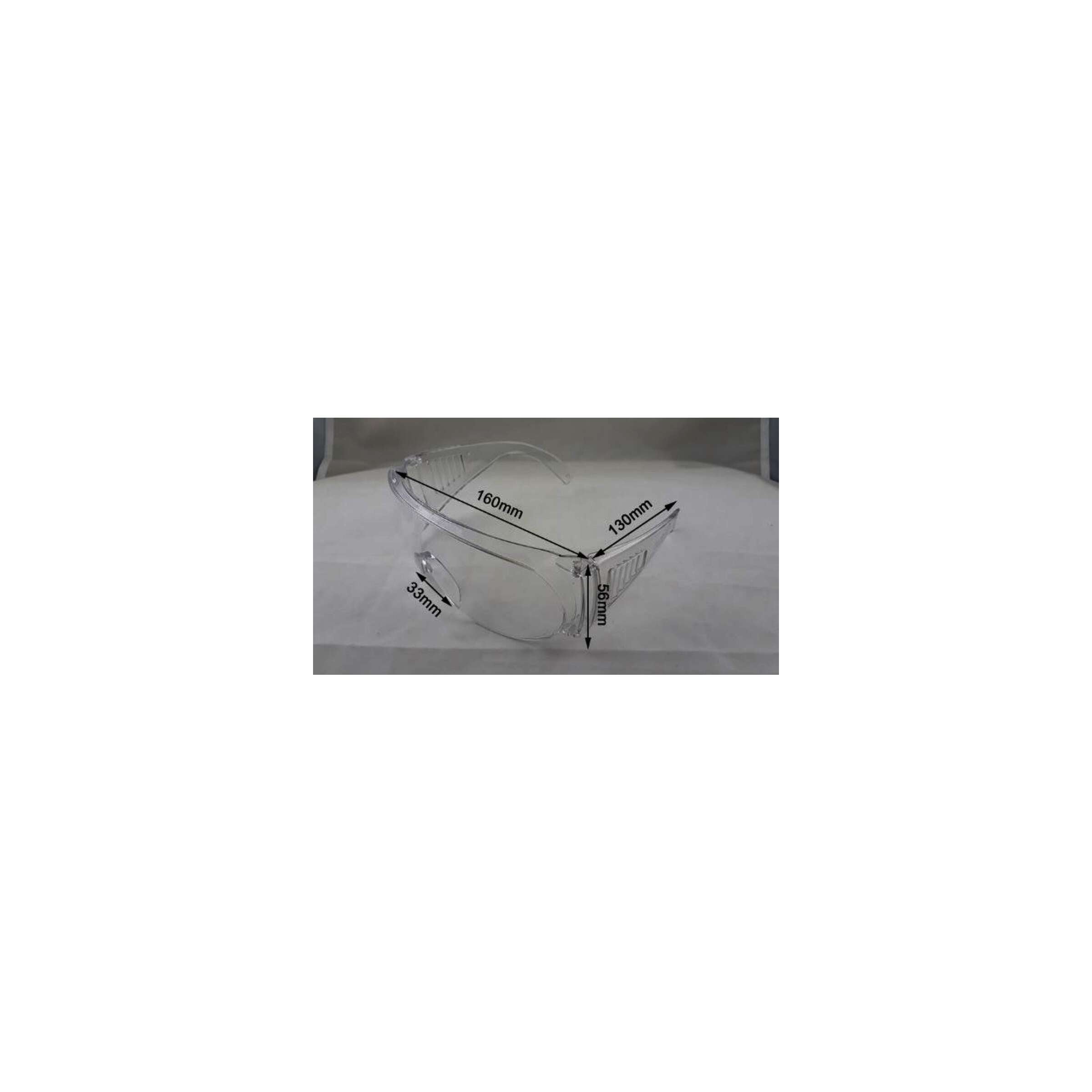 IceToolz Veiligheidsbril transparant met EN.166 keur
