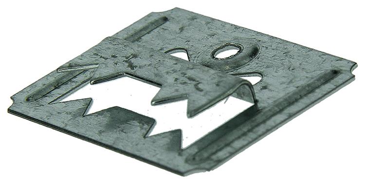 1004671 - 100 verst. planchetteklemen met schroeven 3mm | 10 stuks