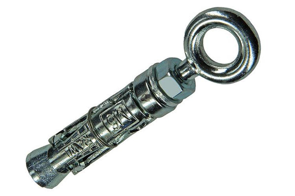 Celo 1003159 - 2 expansieankers mo 12mm + oogbout 6x50mm 502718 | 5 stuks