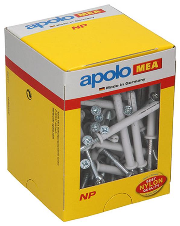 Celo 1003145 - nagelpluggen voorgemonteerd np ø6x60mm 50 stuks | 2 stuks