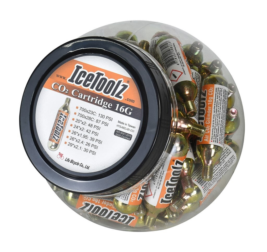 Icetoolz co2 patronen 16gr (50)