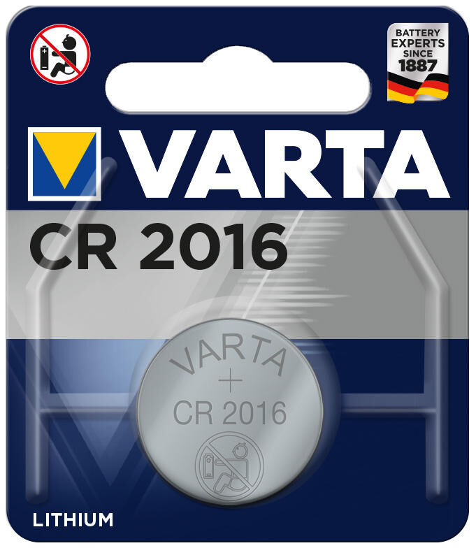 Varta minicell cr2016 lithium