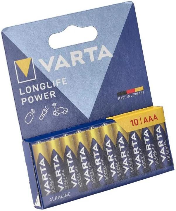 Varta batterie longlife power - high energy batt. micro blister pack longlife power