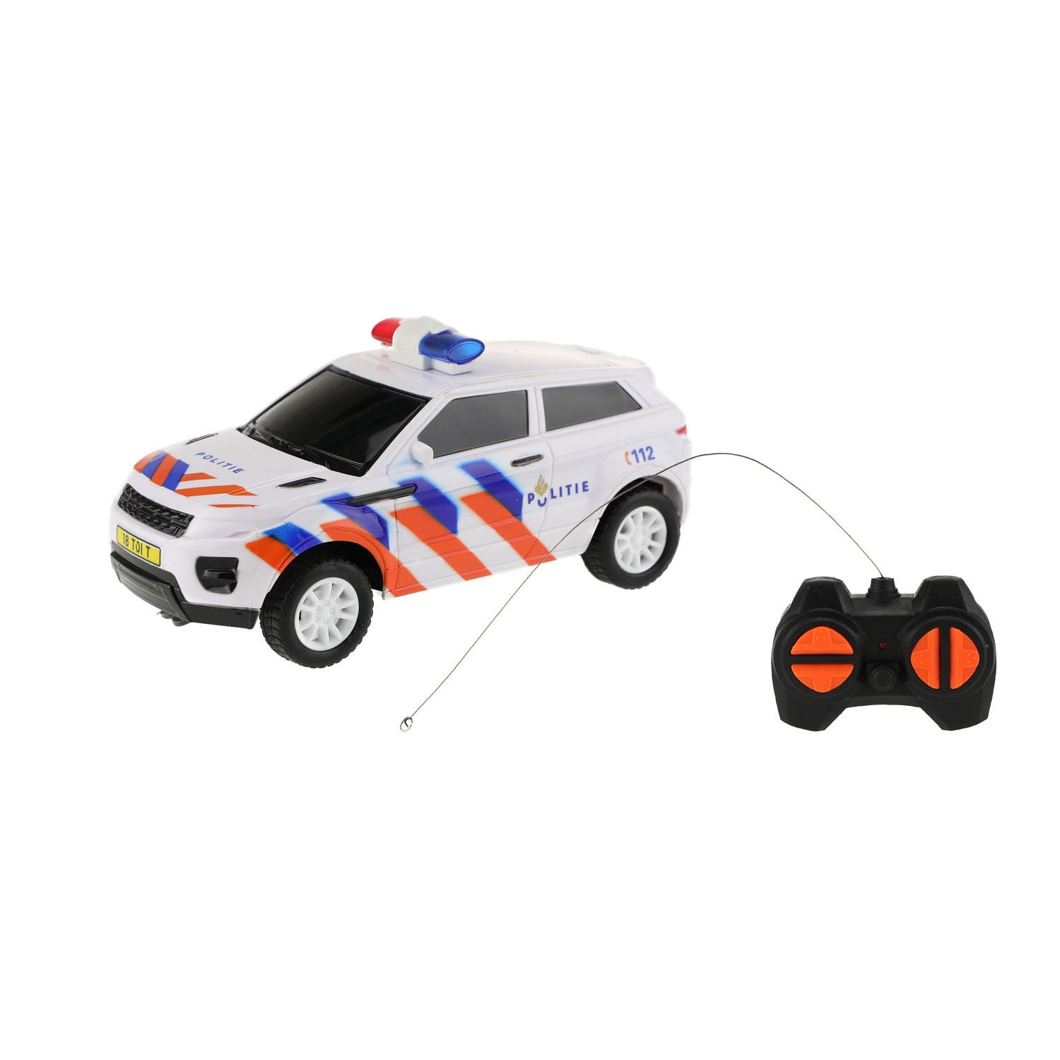 RC Politieauto, 16cm