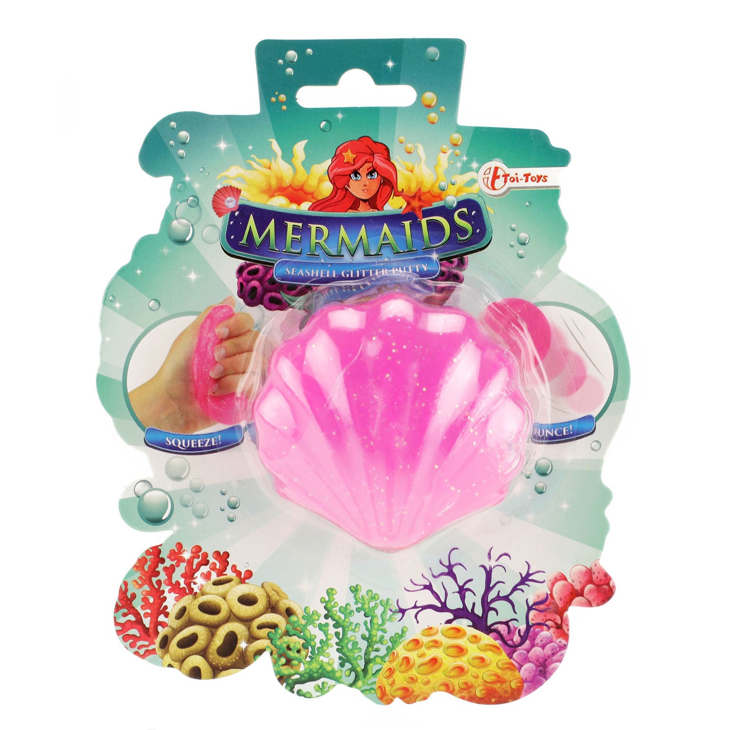 Toi-Toys Antistress Stuiter Schelp