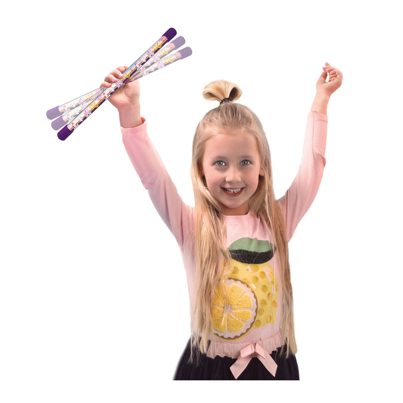 Toi-toys ronddraaiende glitterstokje eenhoorn