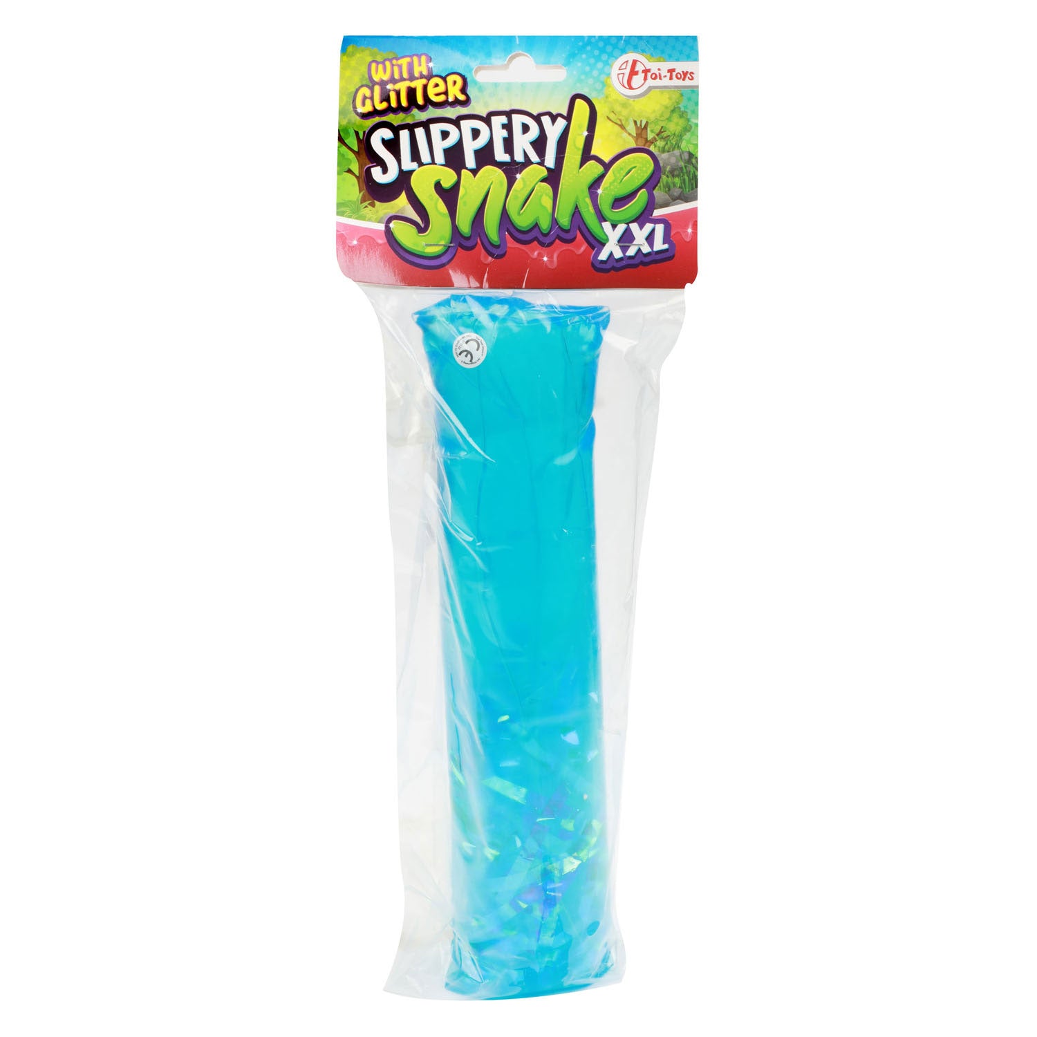 Slang met glitterfolie XXL, 26cm