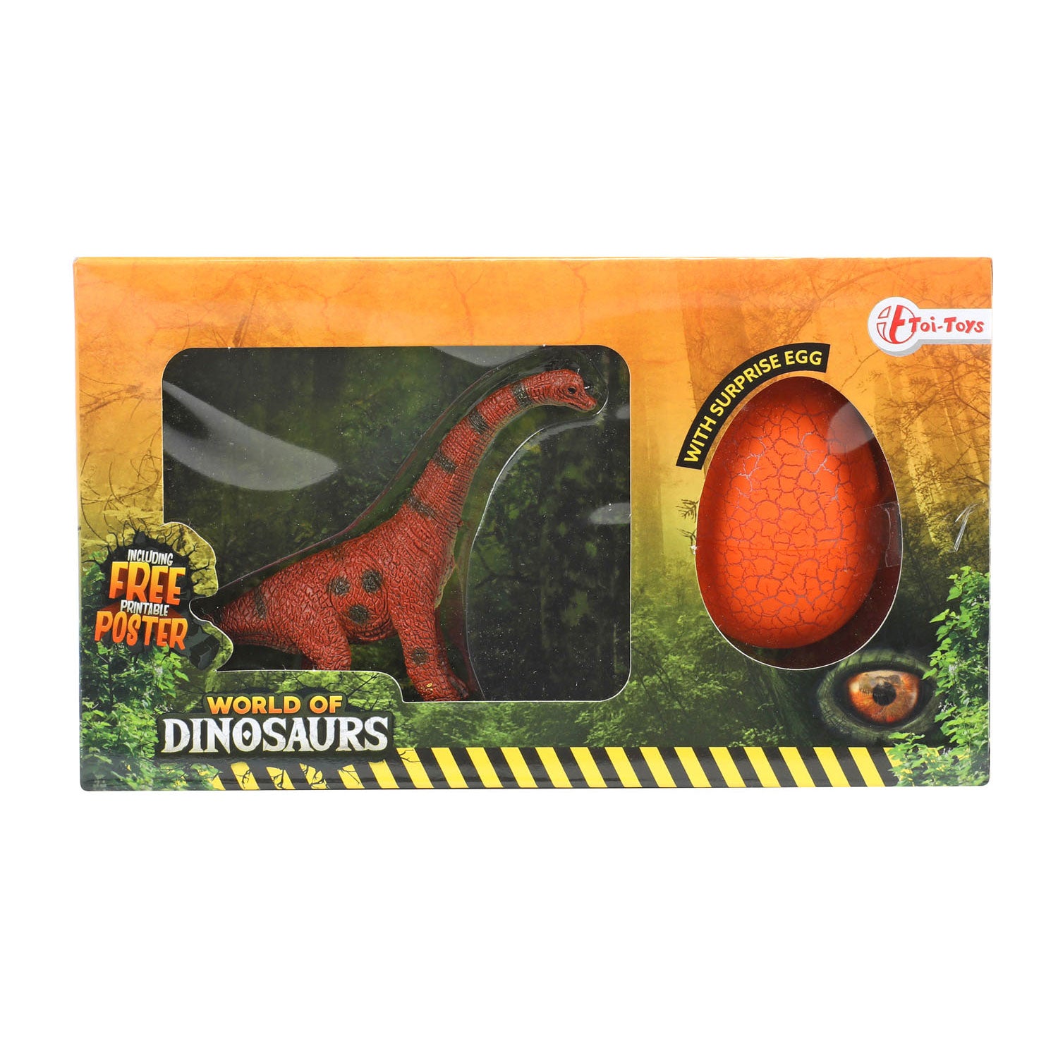 Toi-toys wereld van dinosaurus dino met verrassingsei