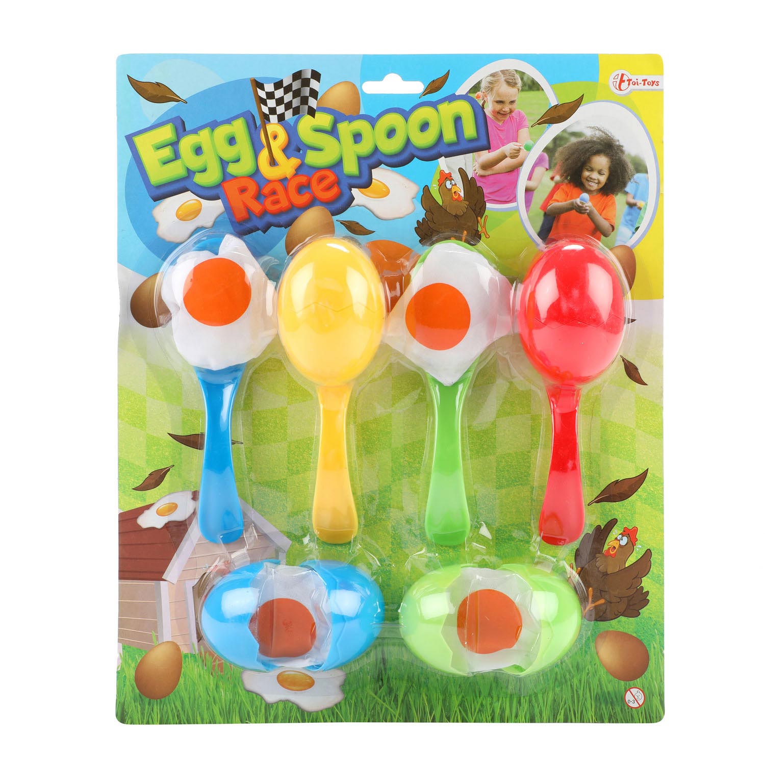 Toi-toys estafettespel eieren