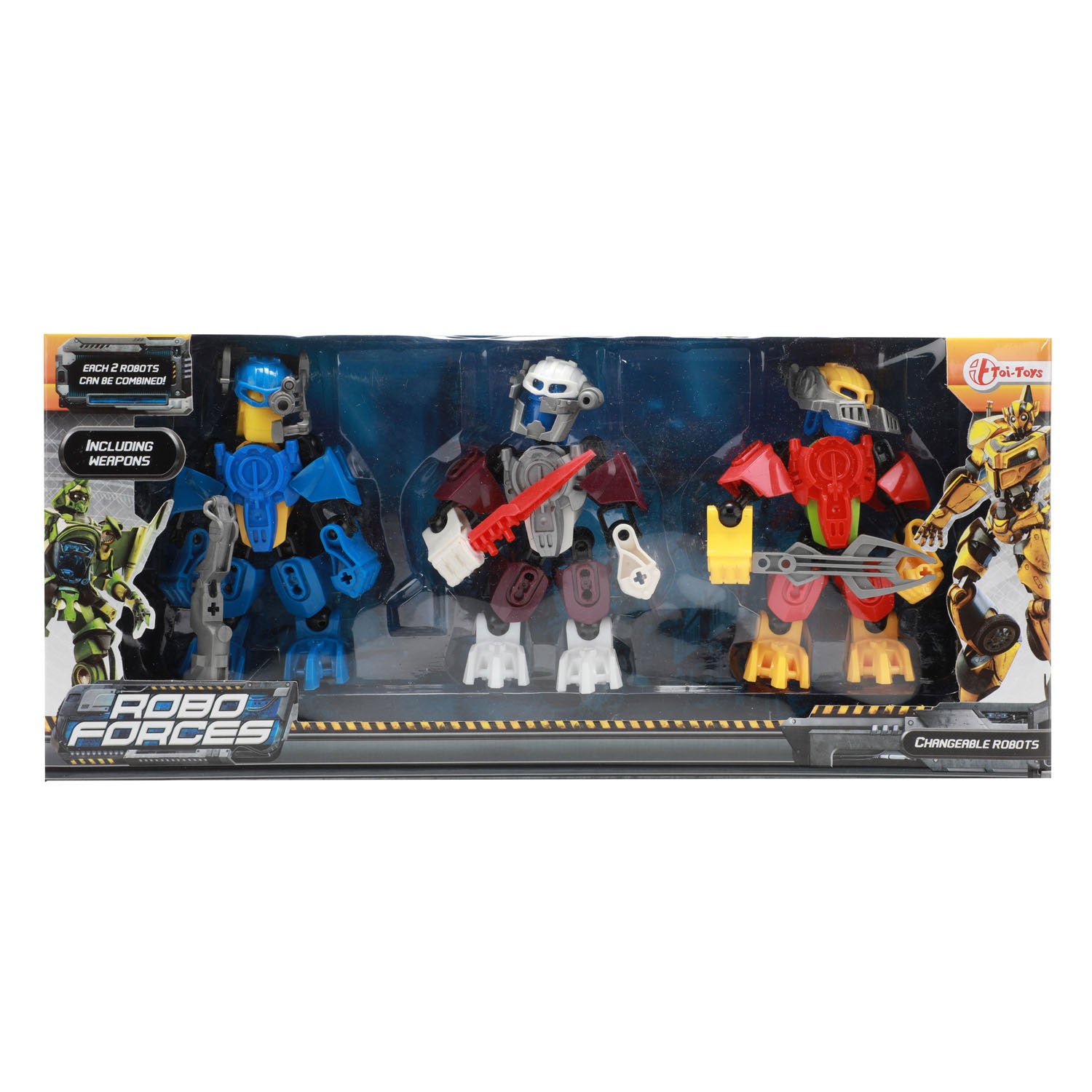 Roboforces Constructierobots Warrior, 3e.