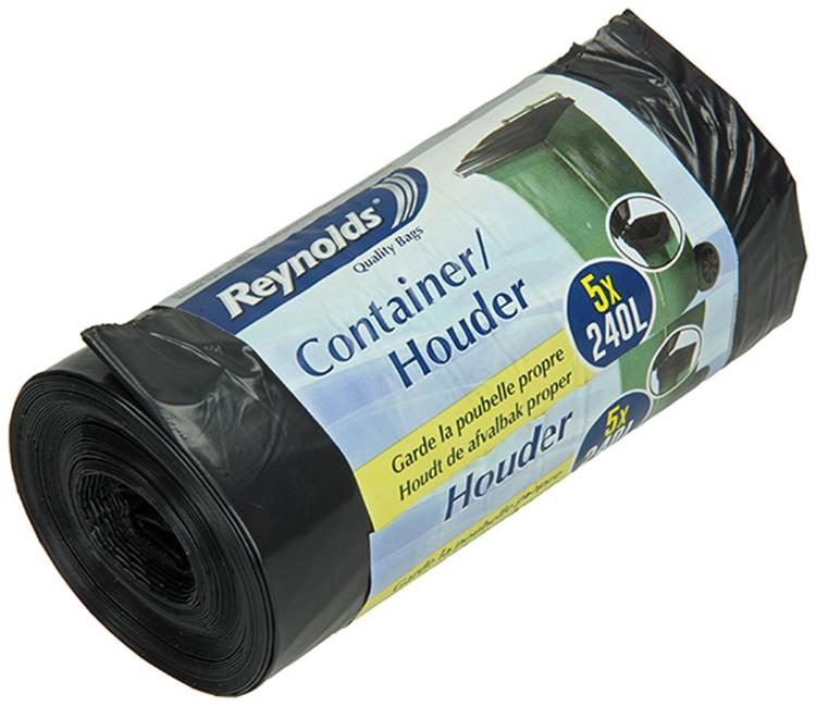 Vileda 1052224 - vuilniszakken houder 5x240l | 12 stuks
