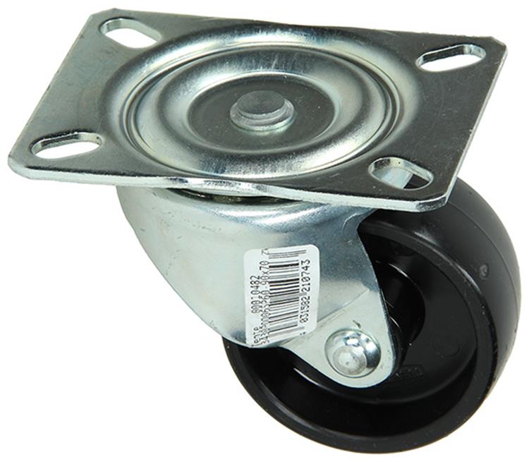 Mack by tente 1013185 - nylon zwenkwiel glijlager plaat 65mm | 4 stuks