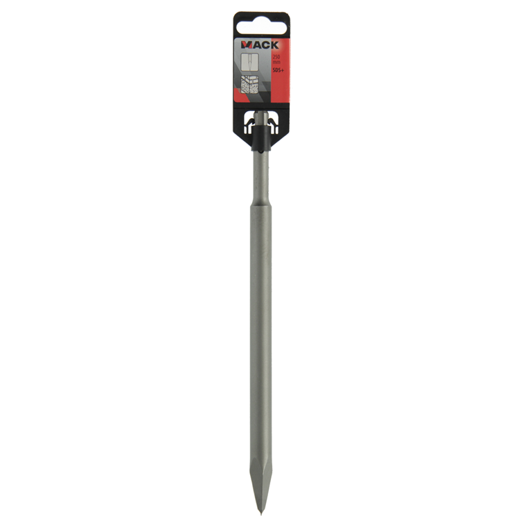 Mack 1018245 - puntbeitel sds + 250mm | 3 stuks