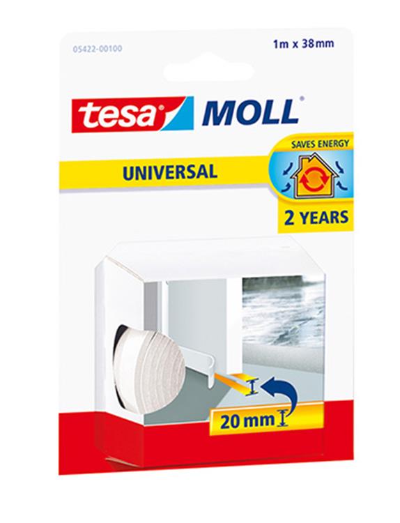 Tesa 1001374 - dorpstr.pvc-sch.wt 1x38 | 10 stuks