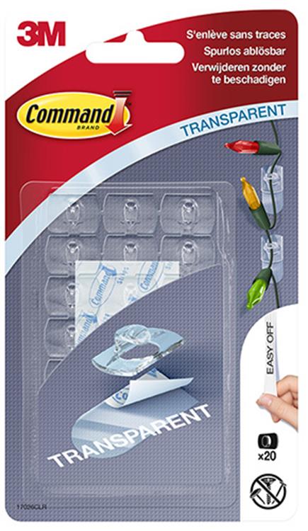 3m 1009236 - command extra kl haakjes | 16 stuks