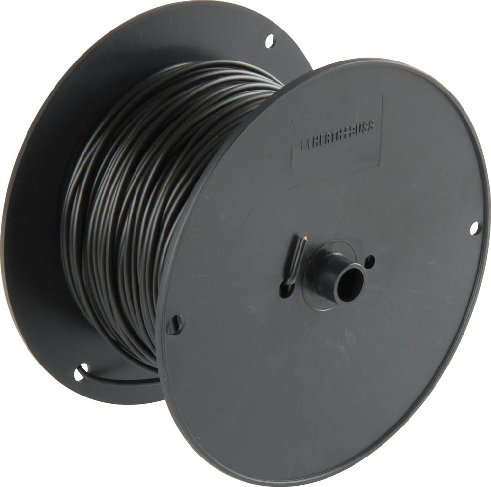 Herth+buss voertuigbeheer cables fly 0,75qmm black coil 100 m