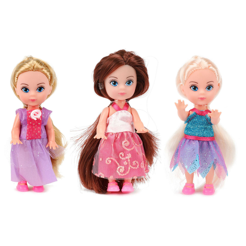 Beau baby mini babypop prinses, 11cm