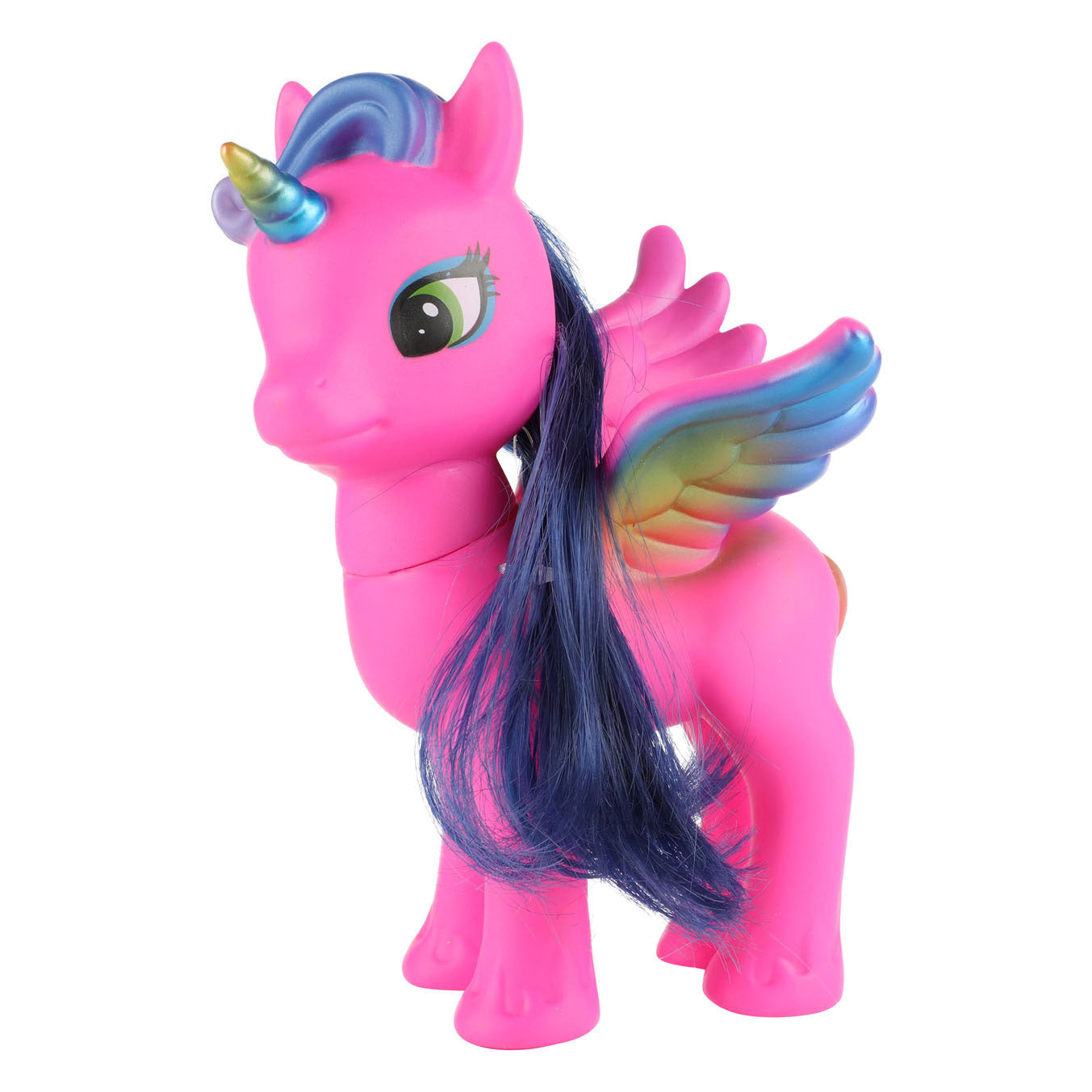 Droompaard Eenhoorn met Lang Haar, 13cm