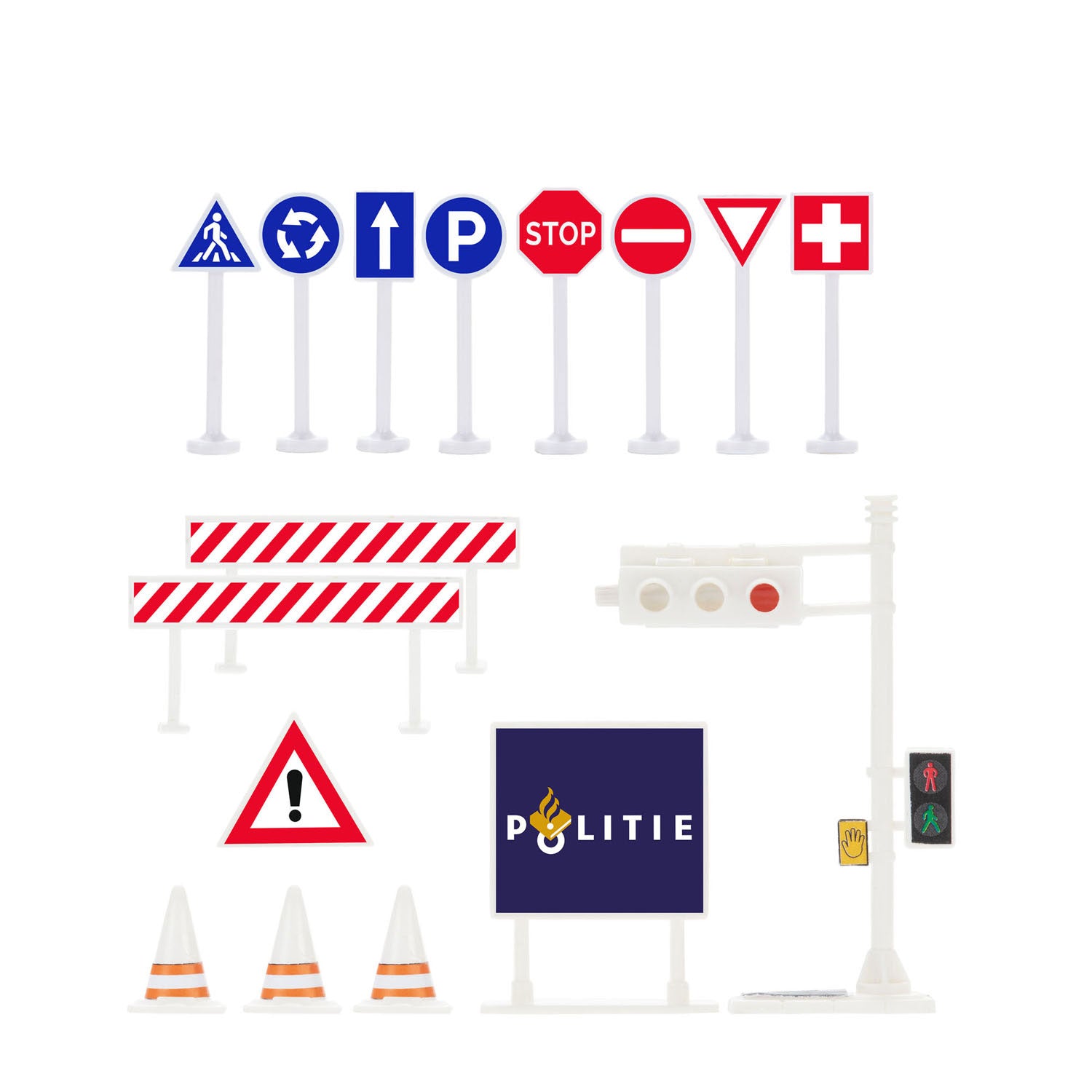 Hulpdiensten Metaal met Accessoires