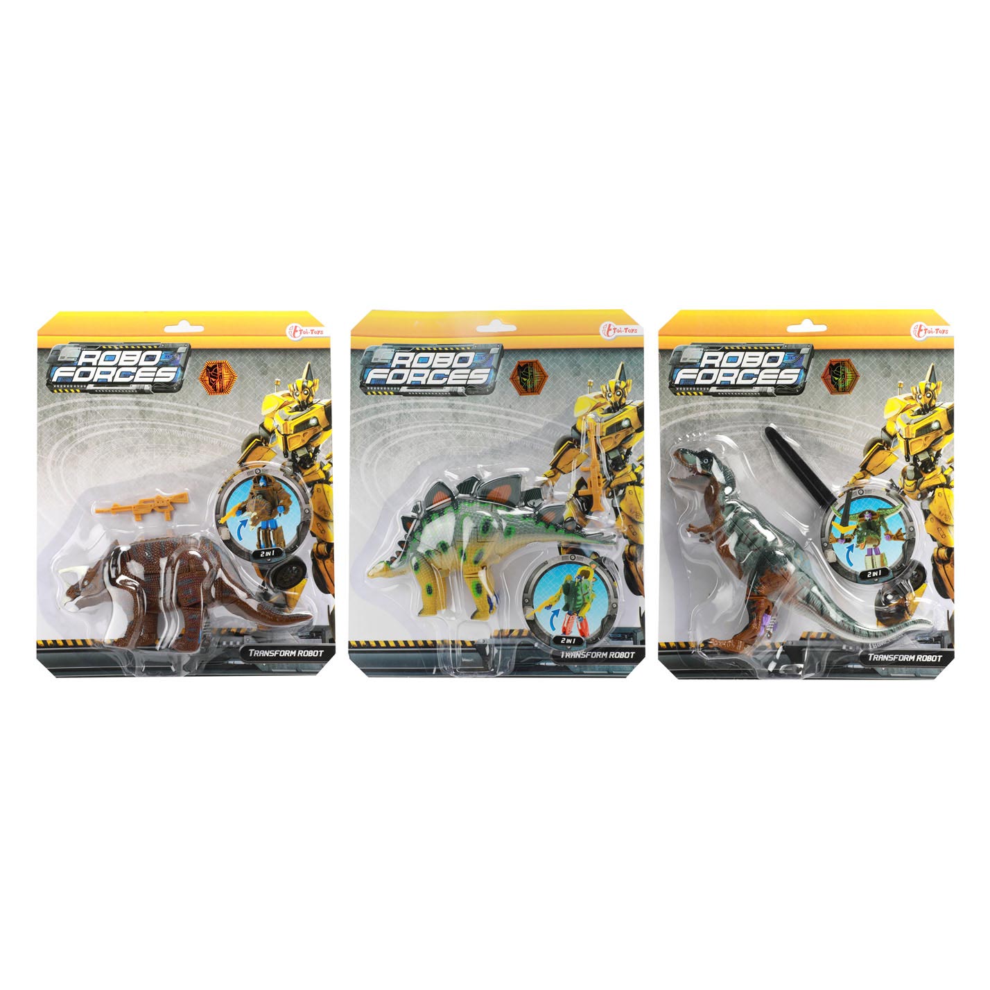 Twisk Roboforces Transforming Robot Dino 30115z