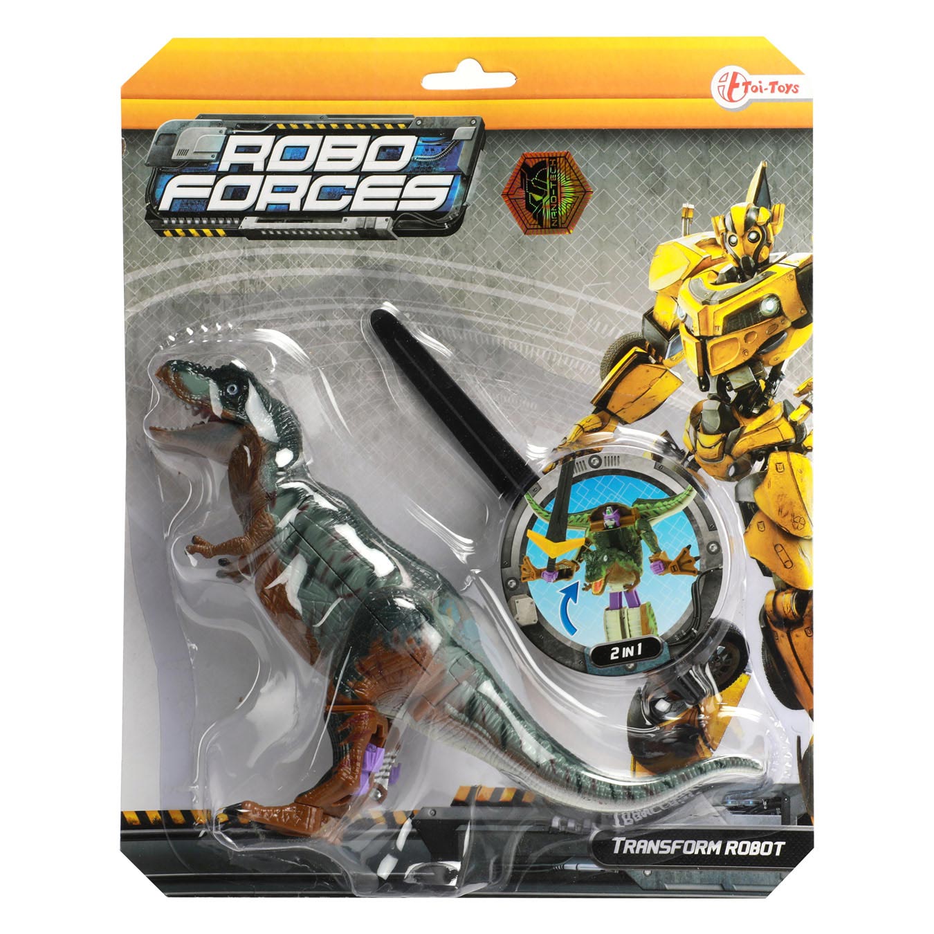 Twisk Roboforces Transforming Robot Dino 30115z