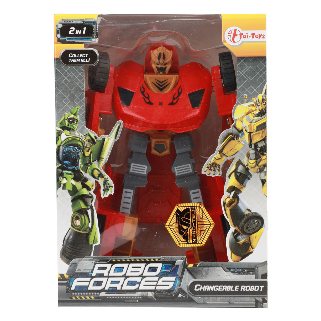 Roboforces transform robot toy car - uni