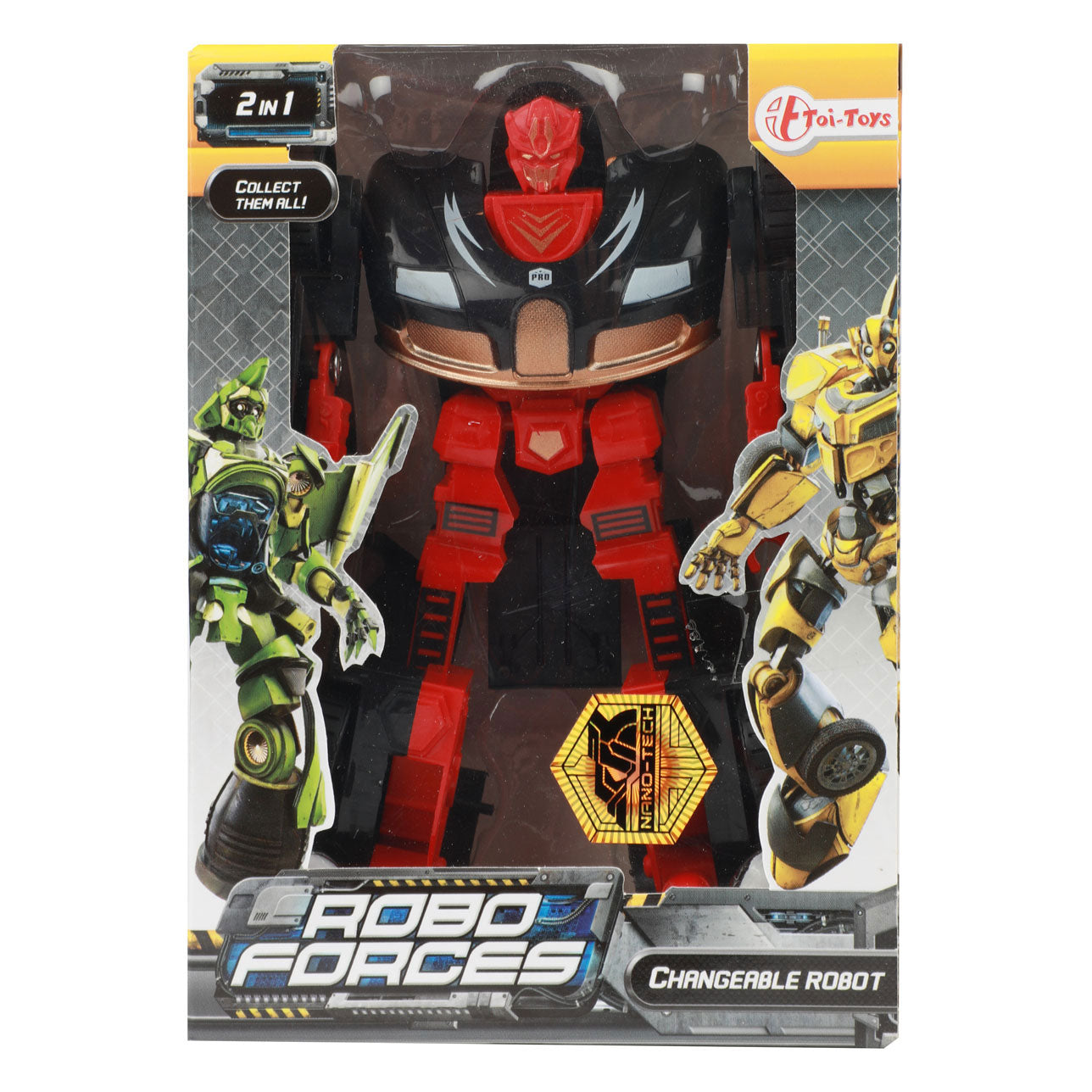 Roboforces transform robot toy car - uni