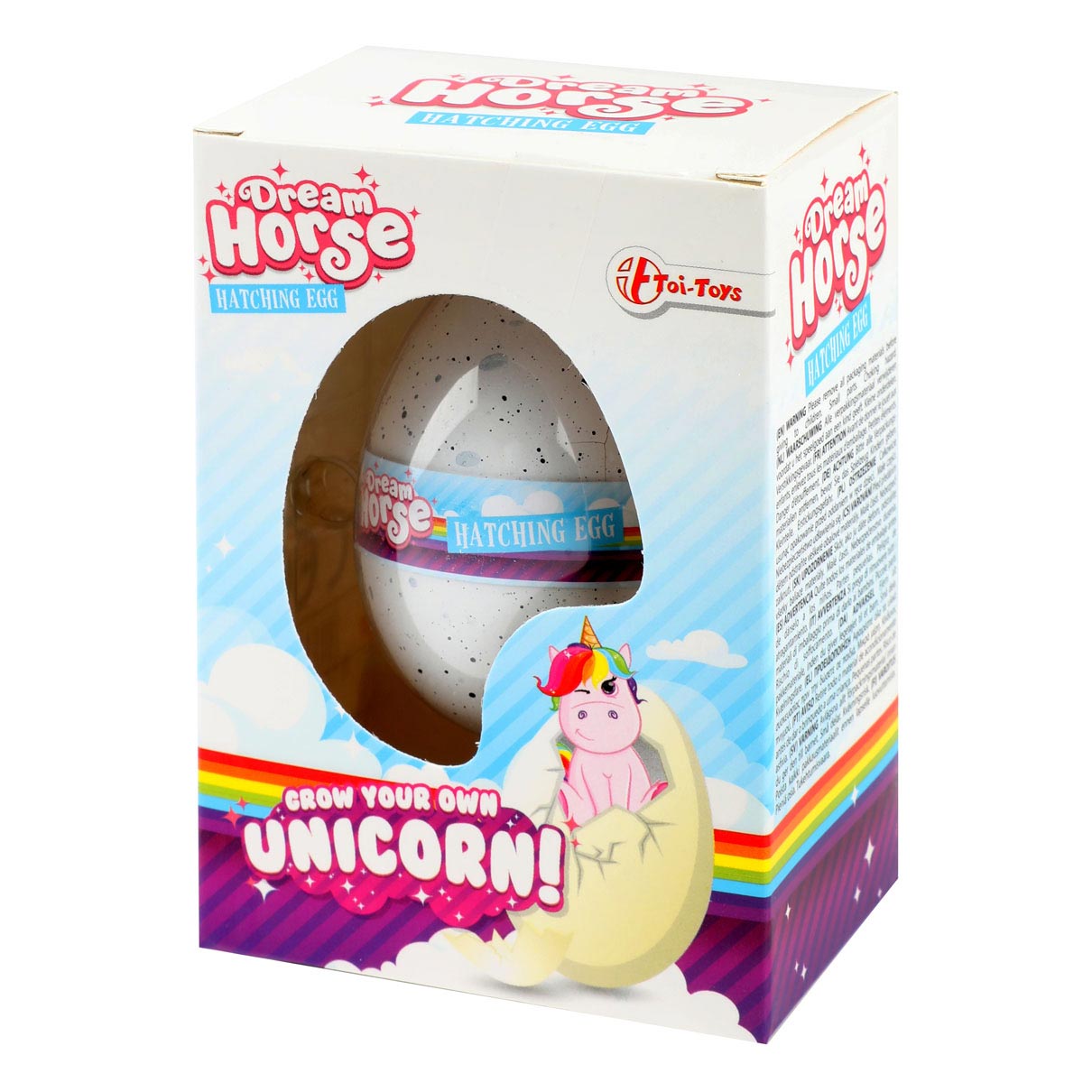Toi-toys growing egg unicorn dream horse junior 5.2 cm pink