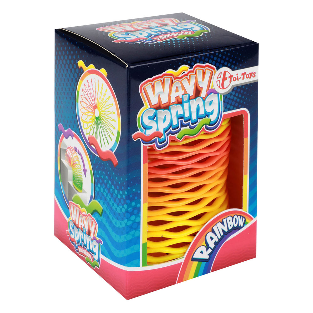 Toi-Toys Gouden Loopveer Regenboog