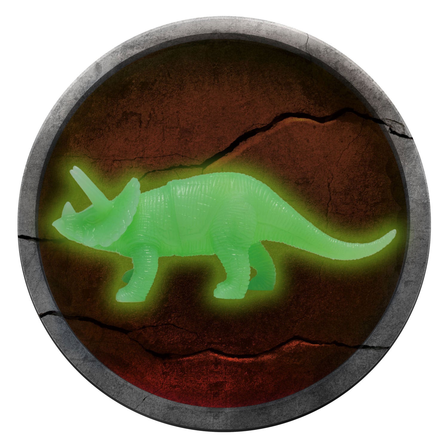 World of Dinosaurs Glowin' in the Dark Dino, 4e.