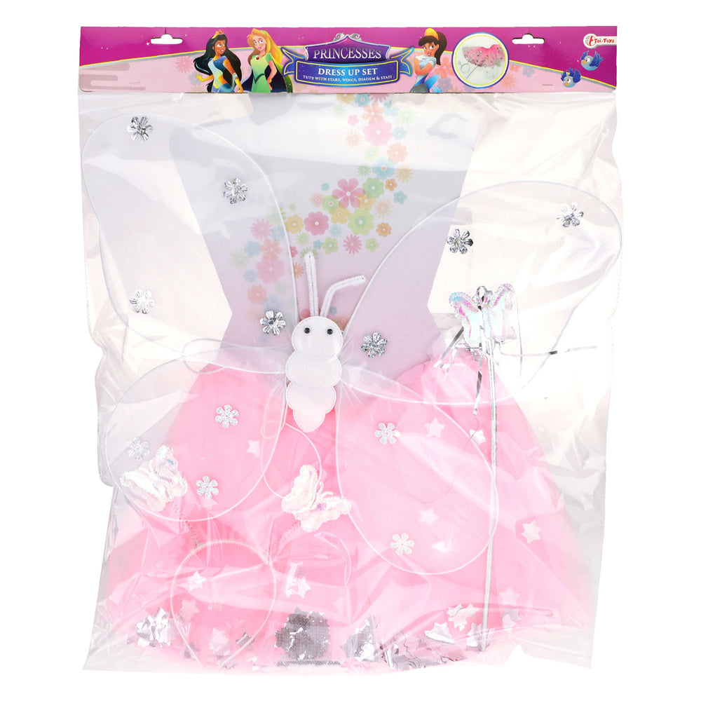 Toi-toys princess friends verkleedset vlinderfee met vleugels